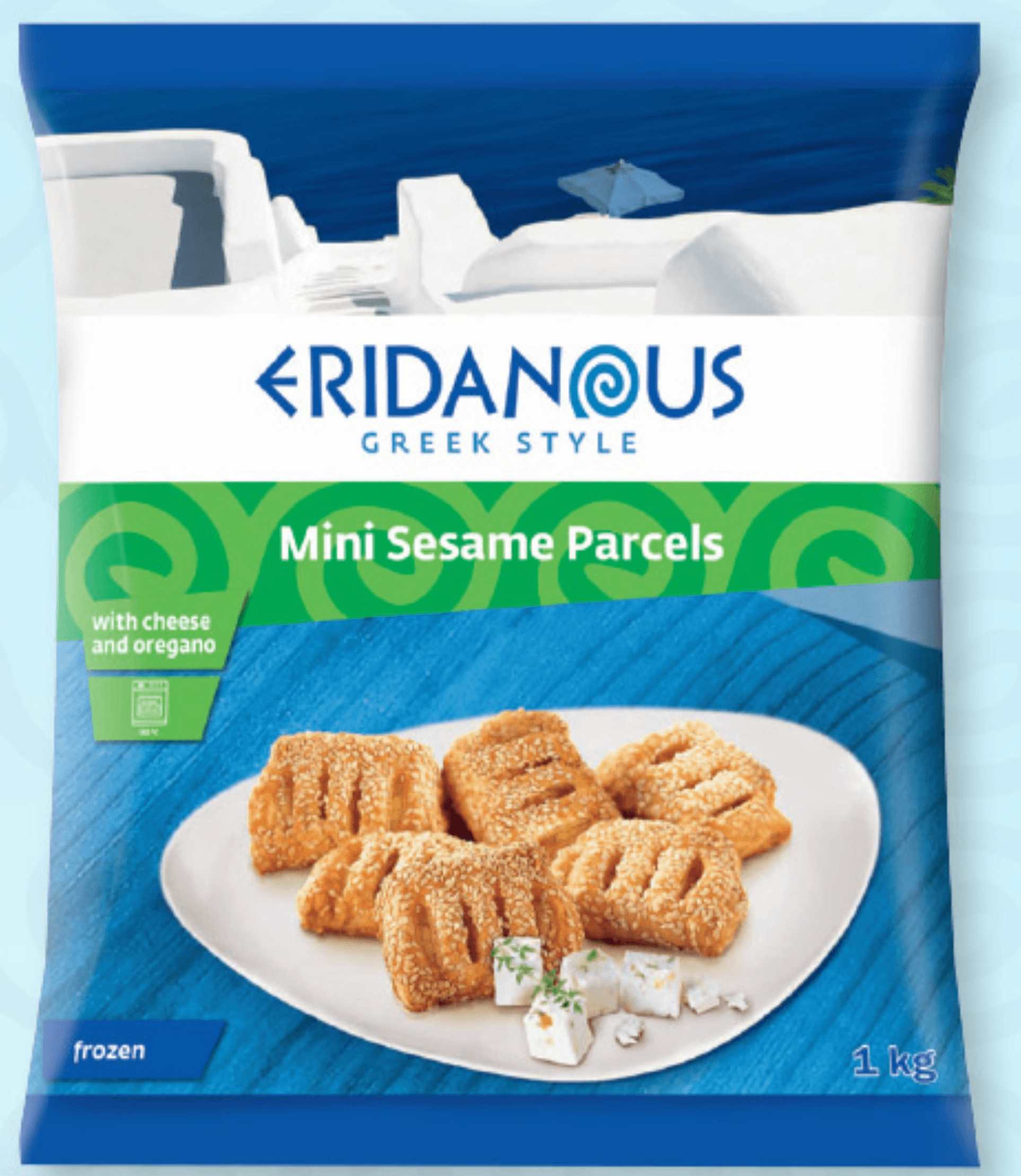 Eridanous Žepki iz testa s sezamom 1 kg