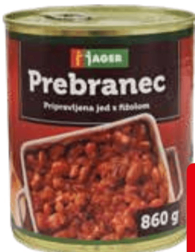 Prebranec Premium Jager 850 g