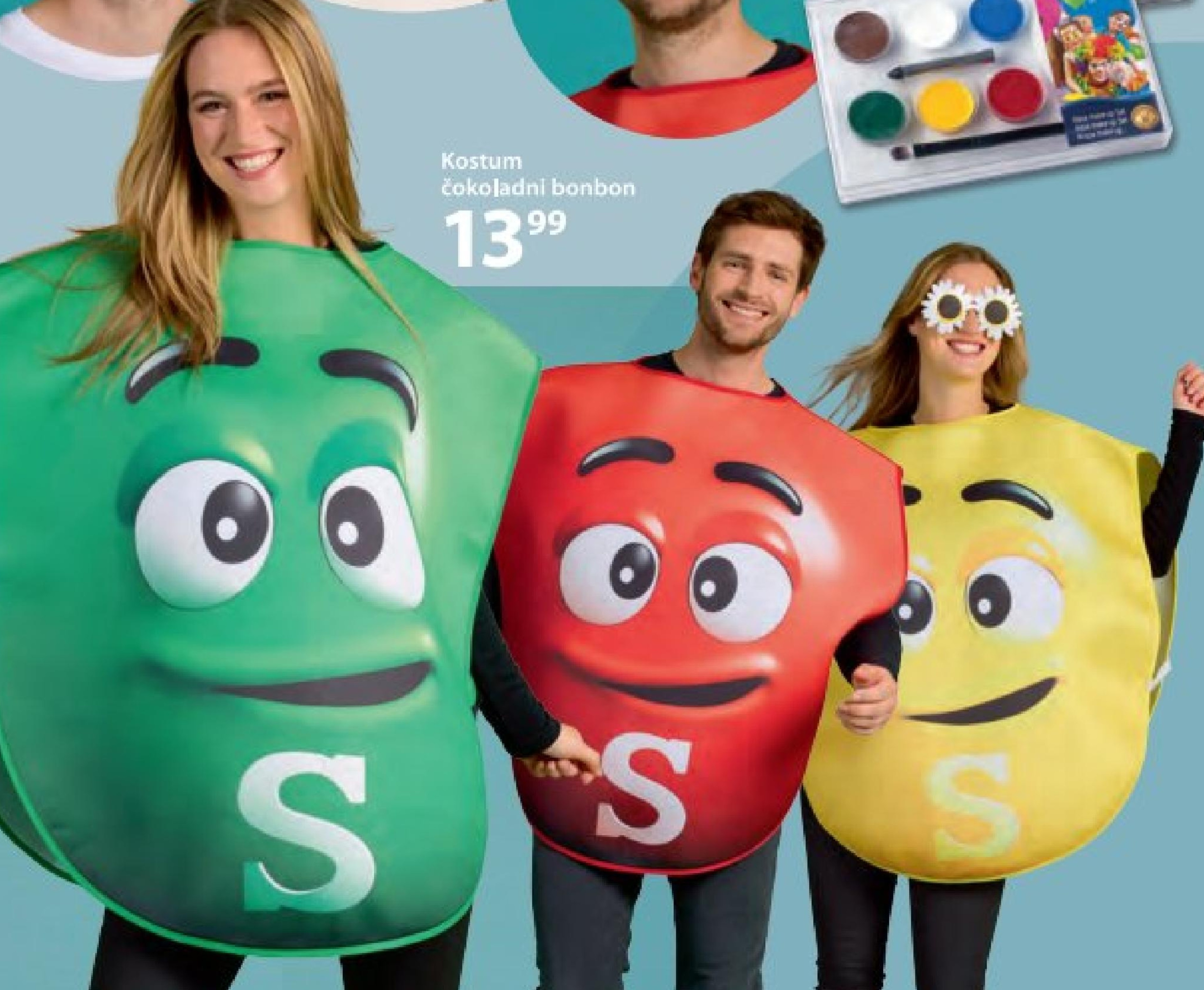 Kostum čokoladni bonbon