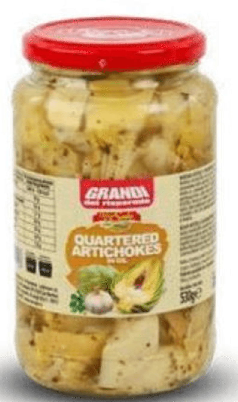 Artičoke v olju 530 g