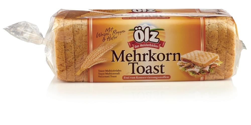 Večzrnati toast Ölz 500 g