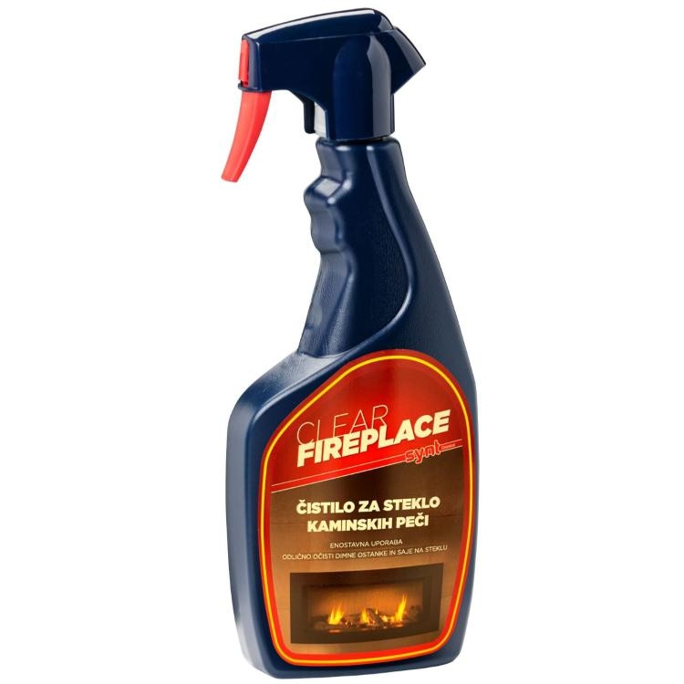 Clear Fireplace Čistilo za steklo v kaminskih pečeh 500 ml - Akcija v trgovini E.Leclerc