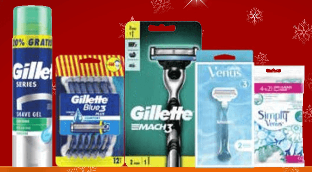 Izbrani izdelki Gillette