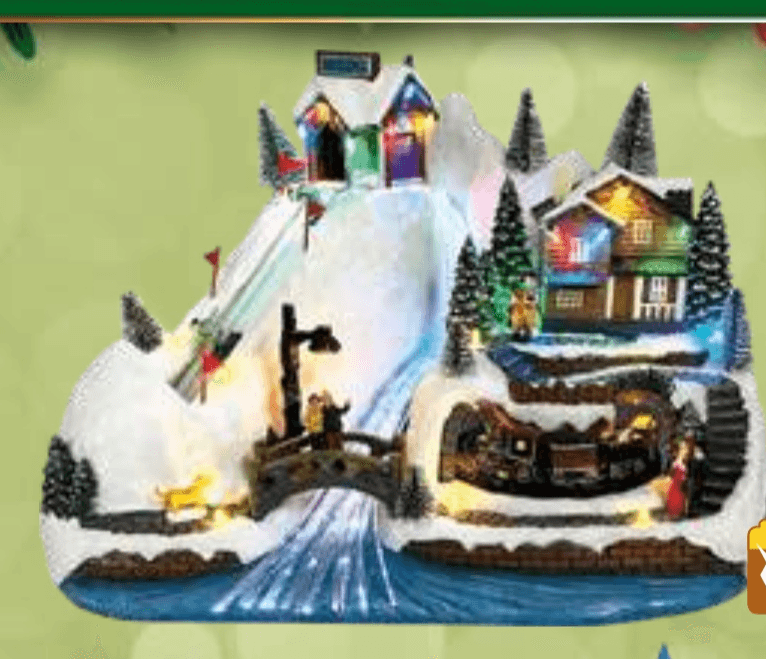 Božična vas s smučiščem