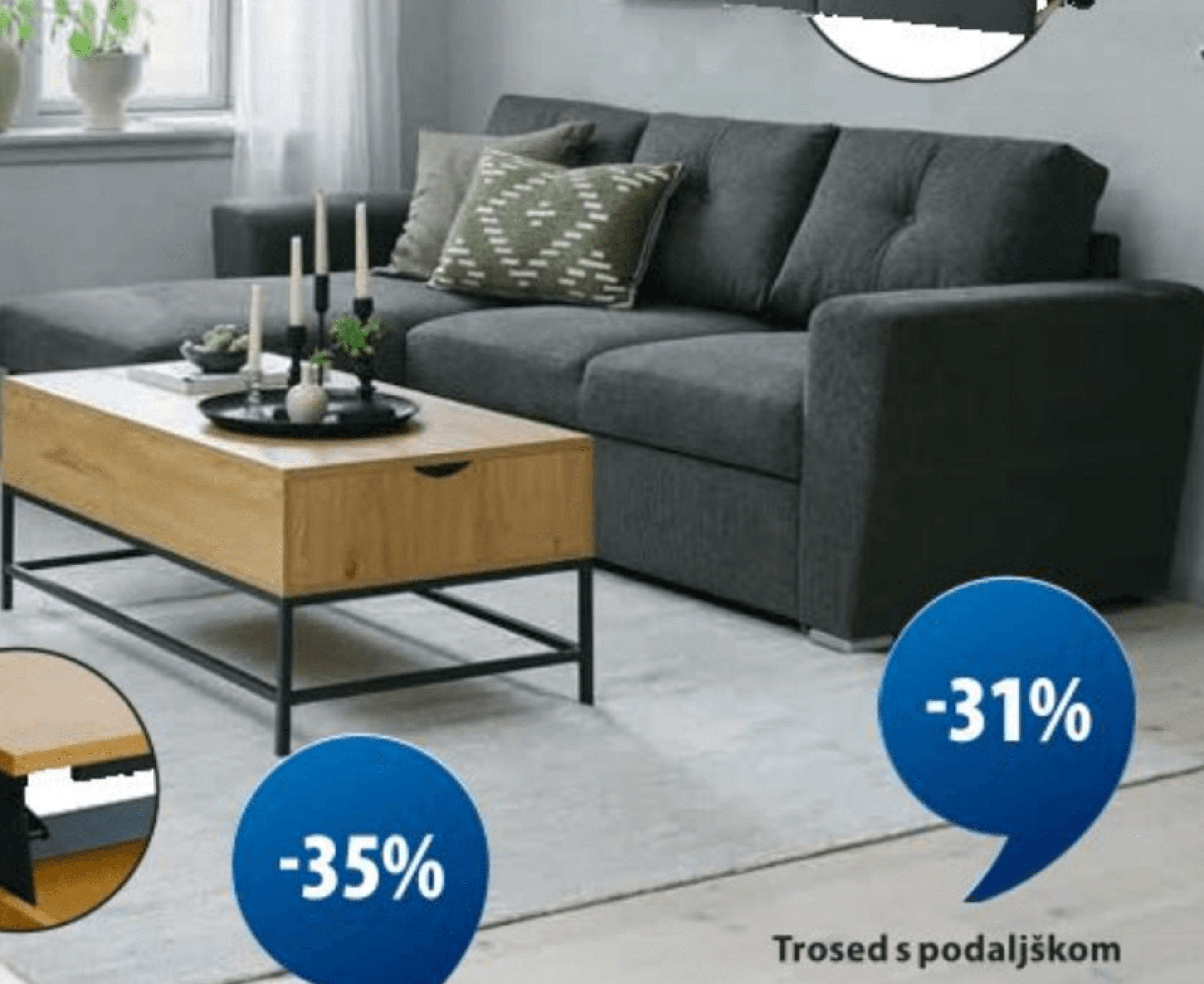 Trosed s podaljškom VEJLBY