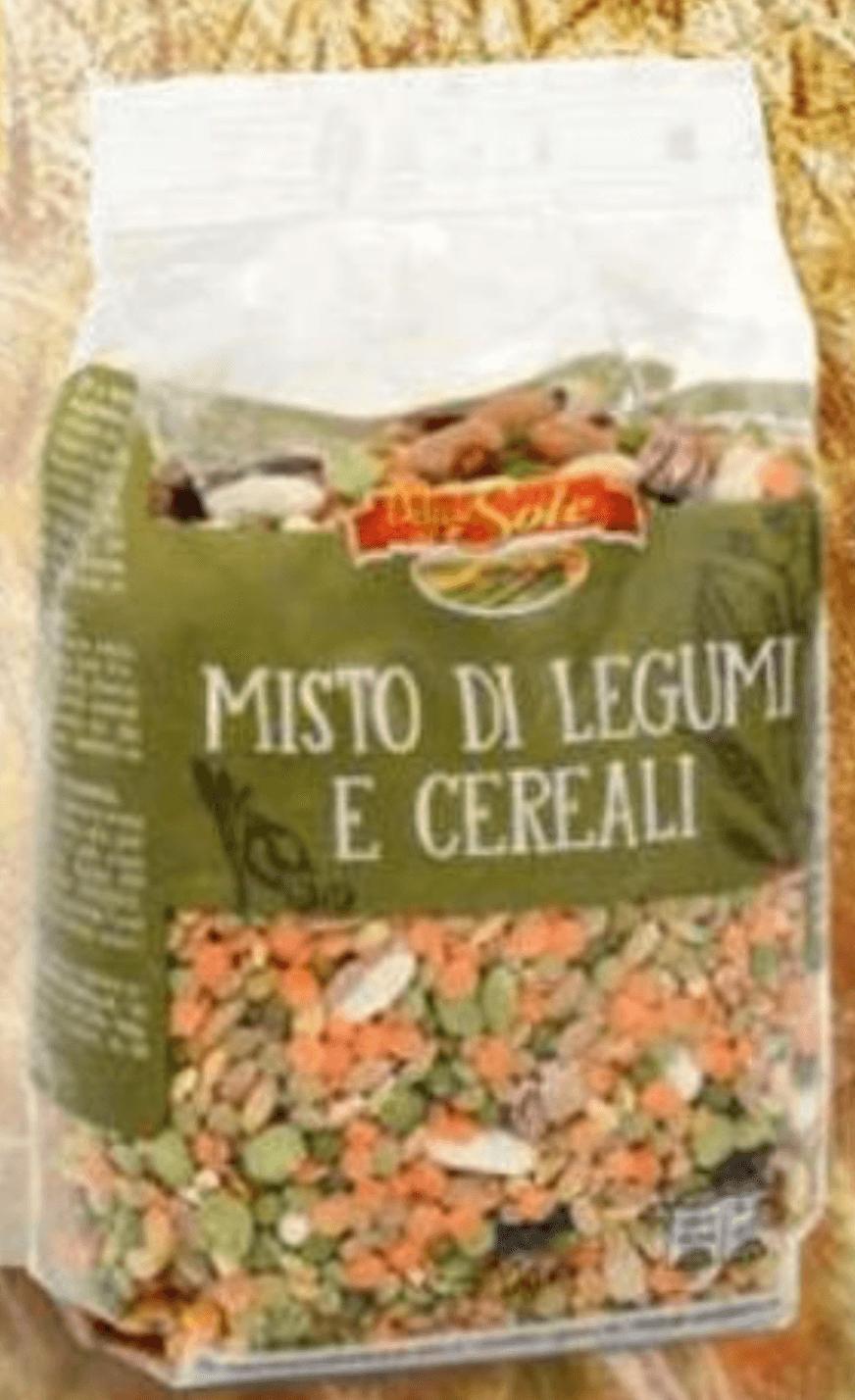 Mešanica žit in stročnic Delizie Sole 500 g