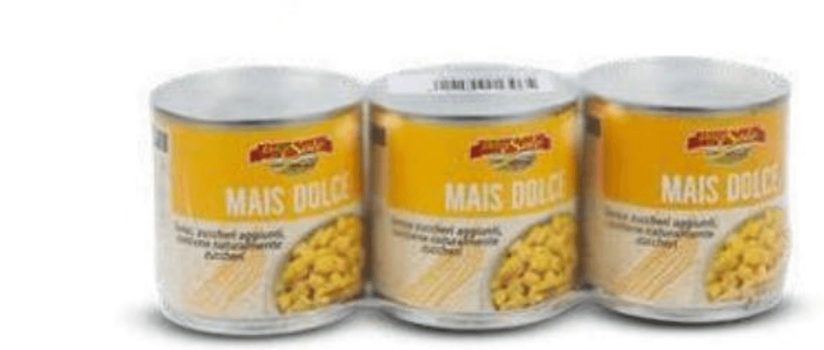 Sladka koruza 3 KOSI, 450 g - Akcija v trgovini Eurospin