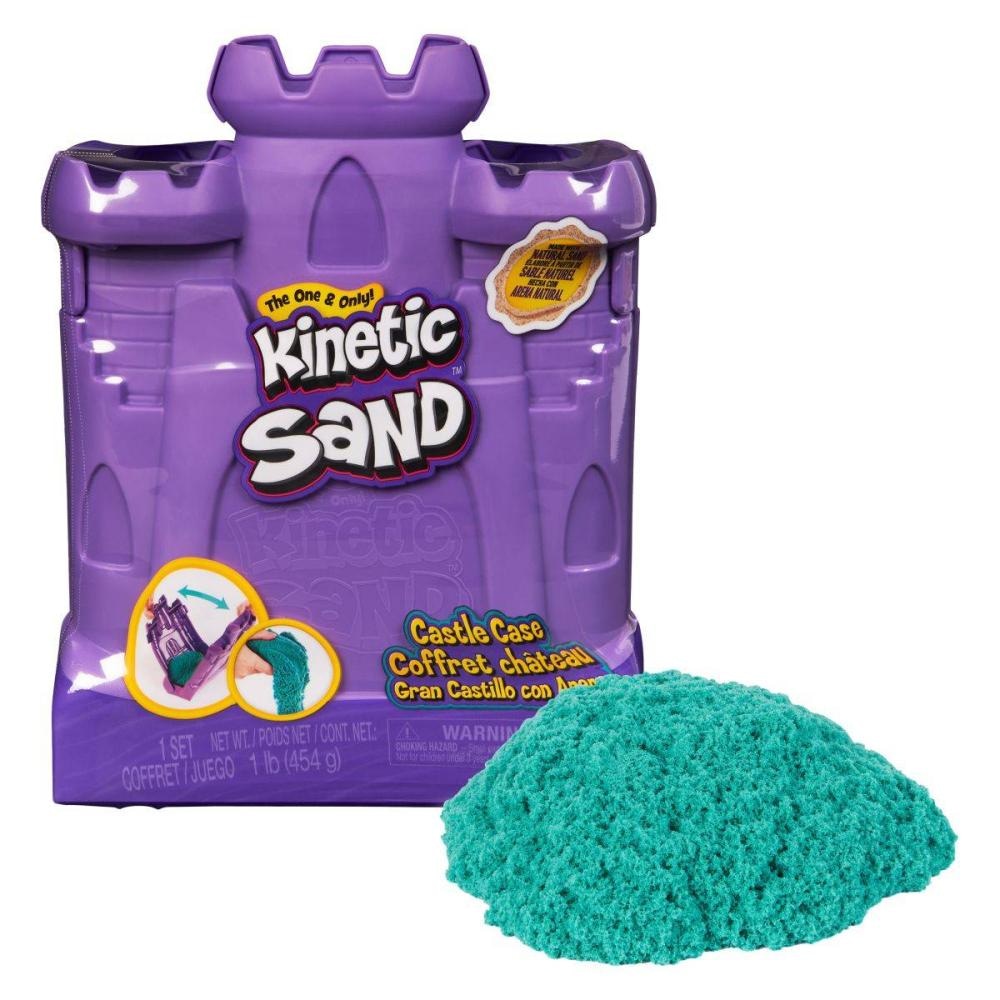 Kinetic Sand Kovček s petimi barvami peska pribl. kilogram