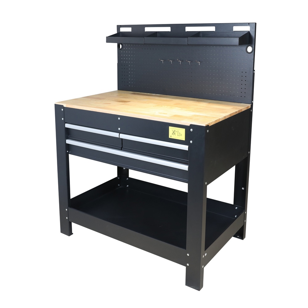 Delavniška miza s perforirano ploščo za orodje