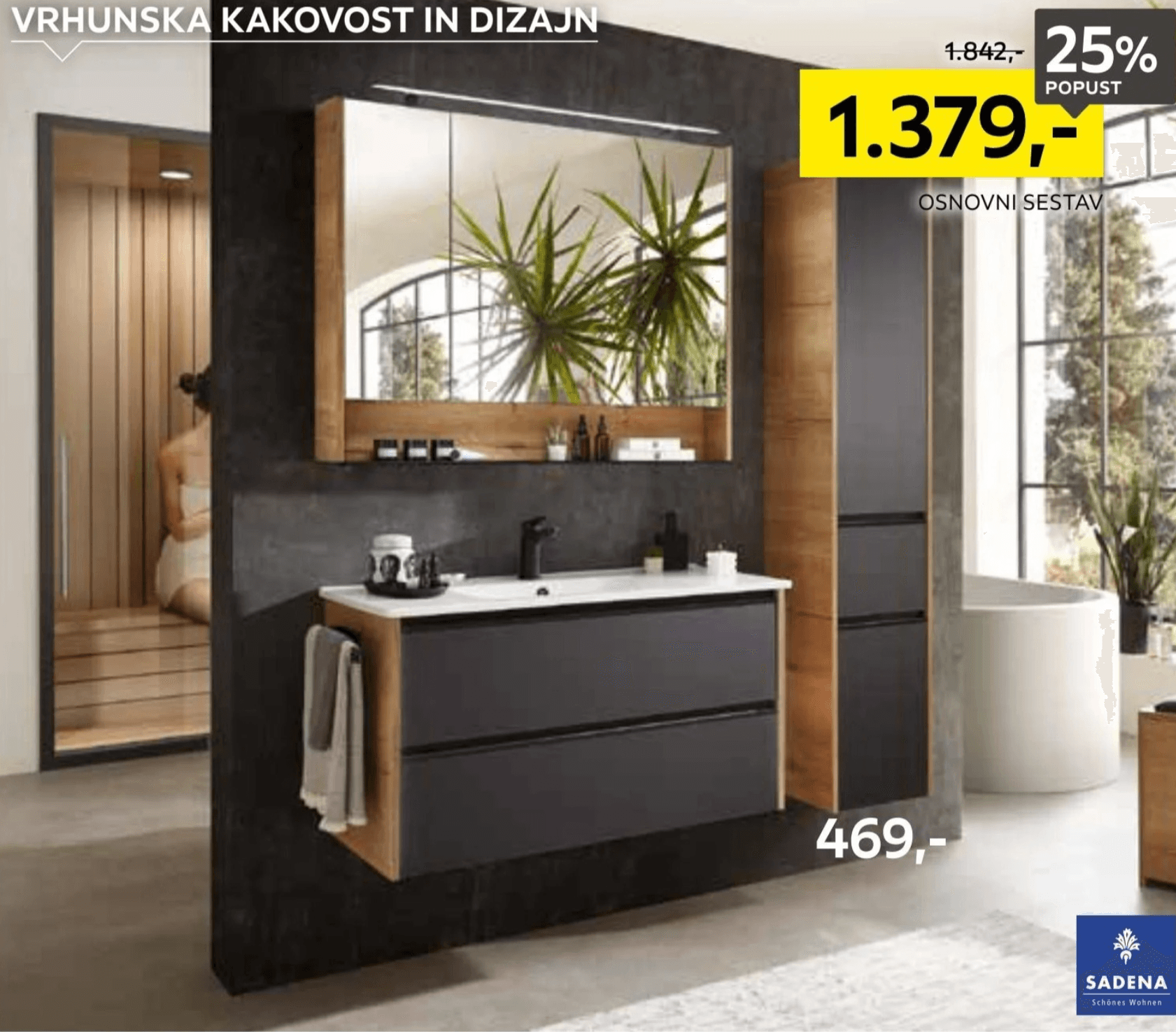 SADENA Kopalnica osnovni sestav