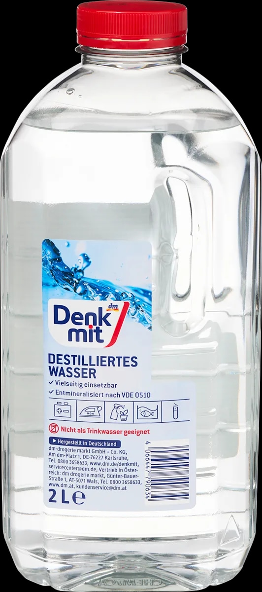 Denkmit destilirana voda 2 l - Akcija v trgovini Dm