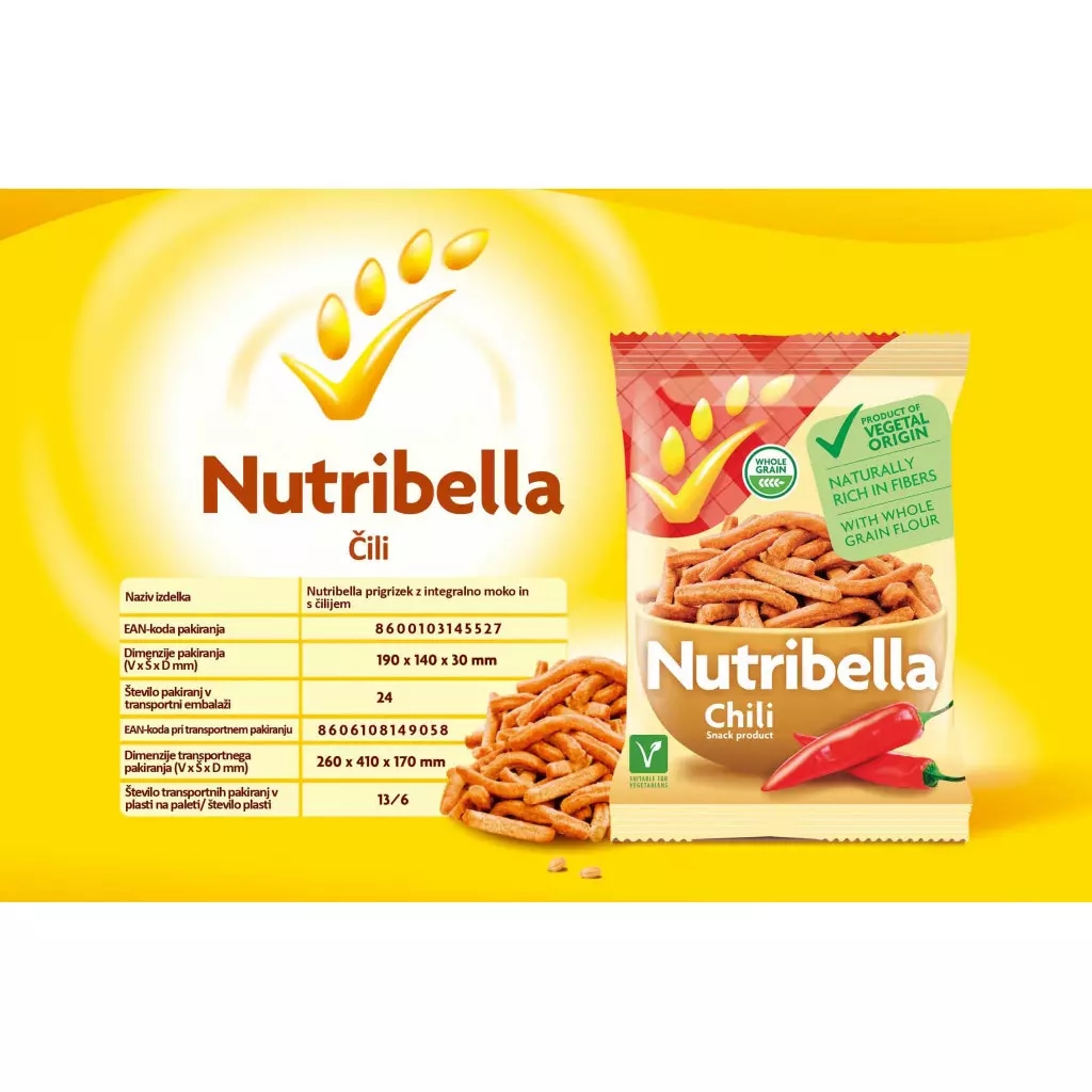 Prigrizek Nutribella 70 g