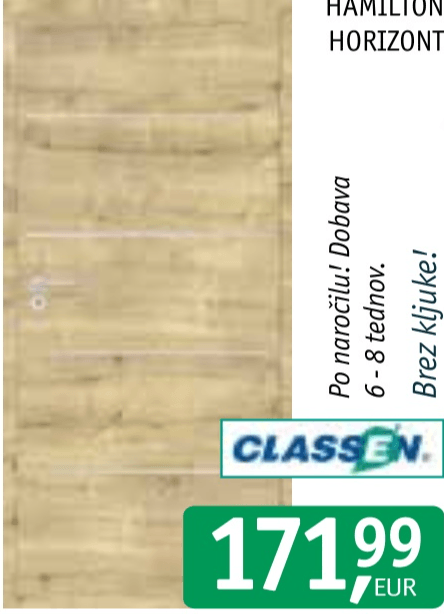 Vratno krilo Discovery širina 65, 75, 85, 95 cm