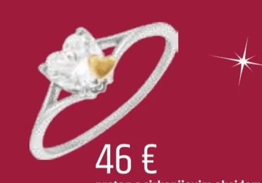 Prstan velikost: 14 - Akcija v trgovini E.Leclerc