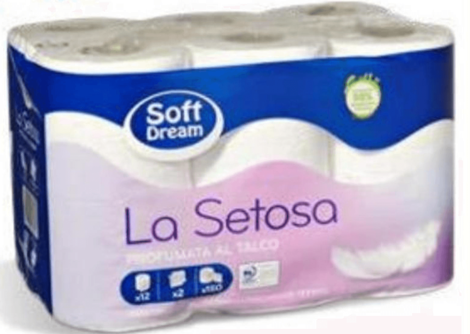 Soft Dream Toaletni papir La Setosa 12 rol - Akcija v trgovini Eurospin