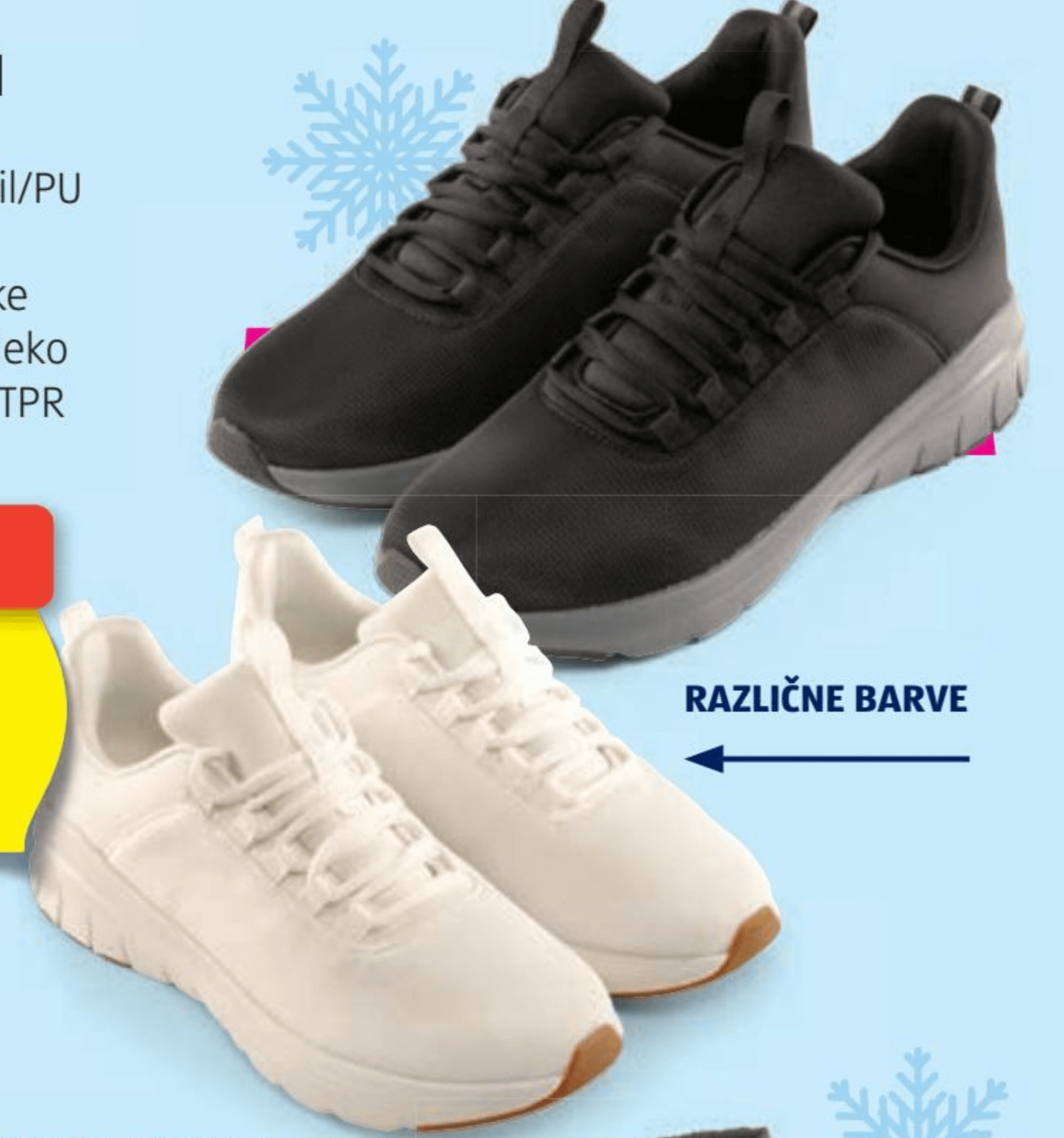 Ženski/moški športni copati