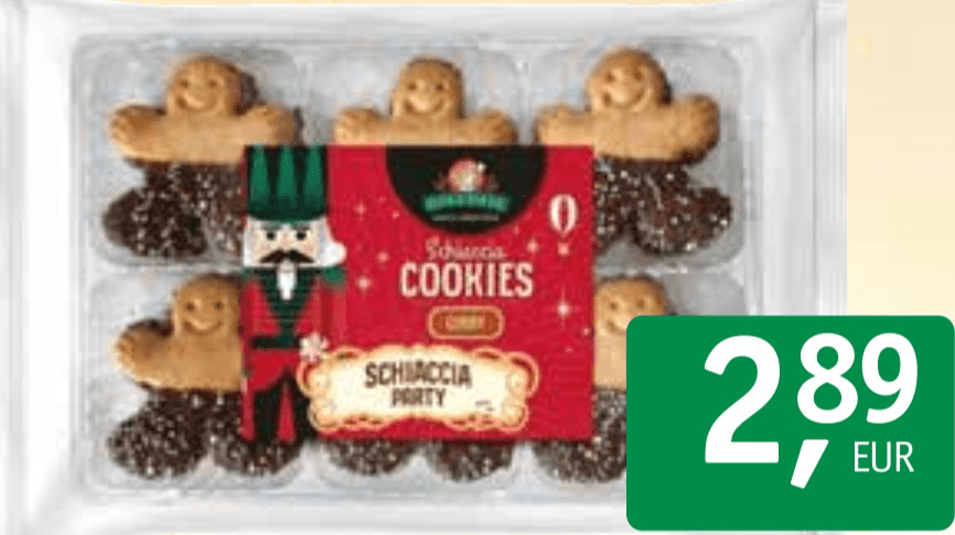 Gecchele Praznični piškoti 150 g ali 180 g