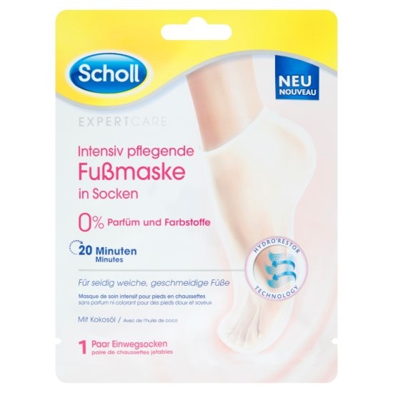Scholl Expert Care vlažilna maska za stopala 1 par