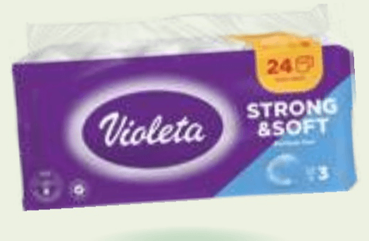 Violeta toaletni papir 24/1
