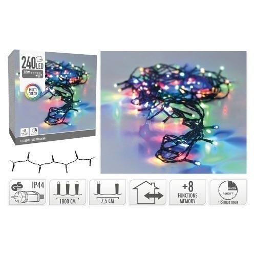 Lučke novoletne LED cluster 240/1