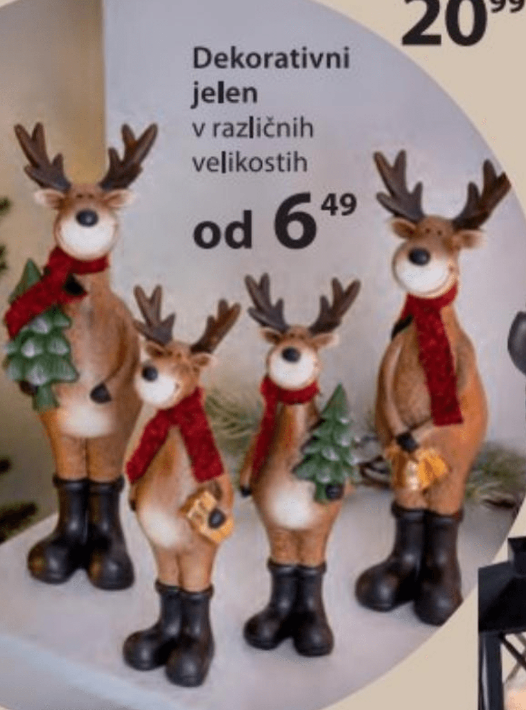 Dekorativni jelen