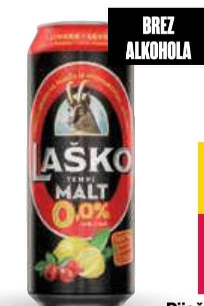 PijaÄa LaÅ”ko Malt 0,5 l - Akcija v trgovini Mercator