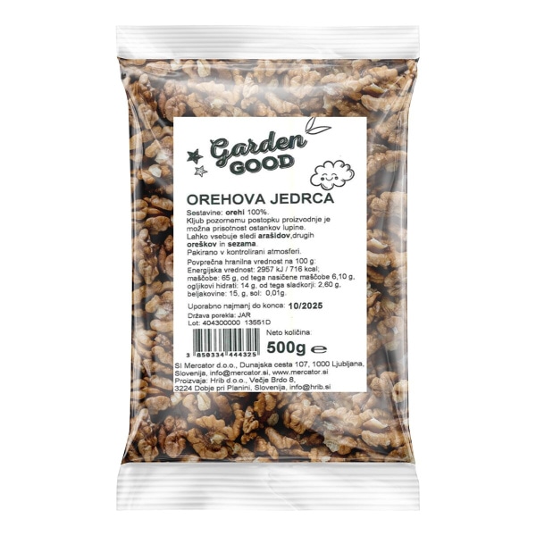 Garden Good Orehova jedrca 500g