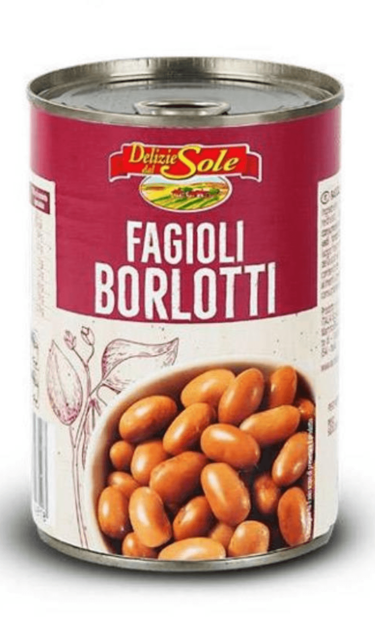 Fižol Borlotti 400 g Delizie Sole - Akcija v trgovini Eurospin