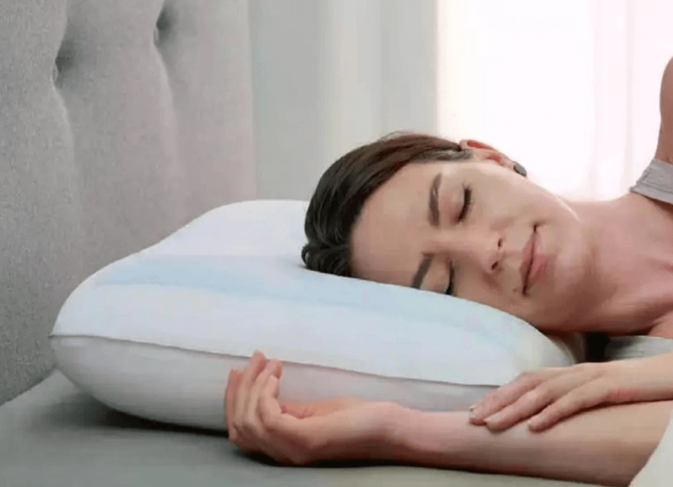 Vzglavnik za vrat „CLOUD" D/Š/V: ca. 60/40/12cm