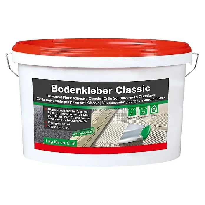 Lepilo za preproge in PVC talne obloge 'Classic' 4 kg - Akcija v trgovini Bauhaus