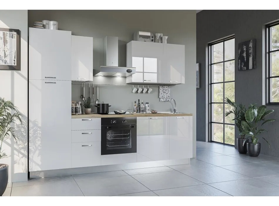 Celotna kuhinja SKY širina 270cm