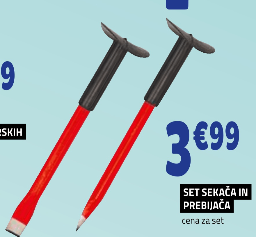 Set Sekača in Prebijača - Akcija v trgovini E.Leclerc