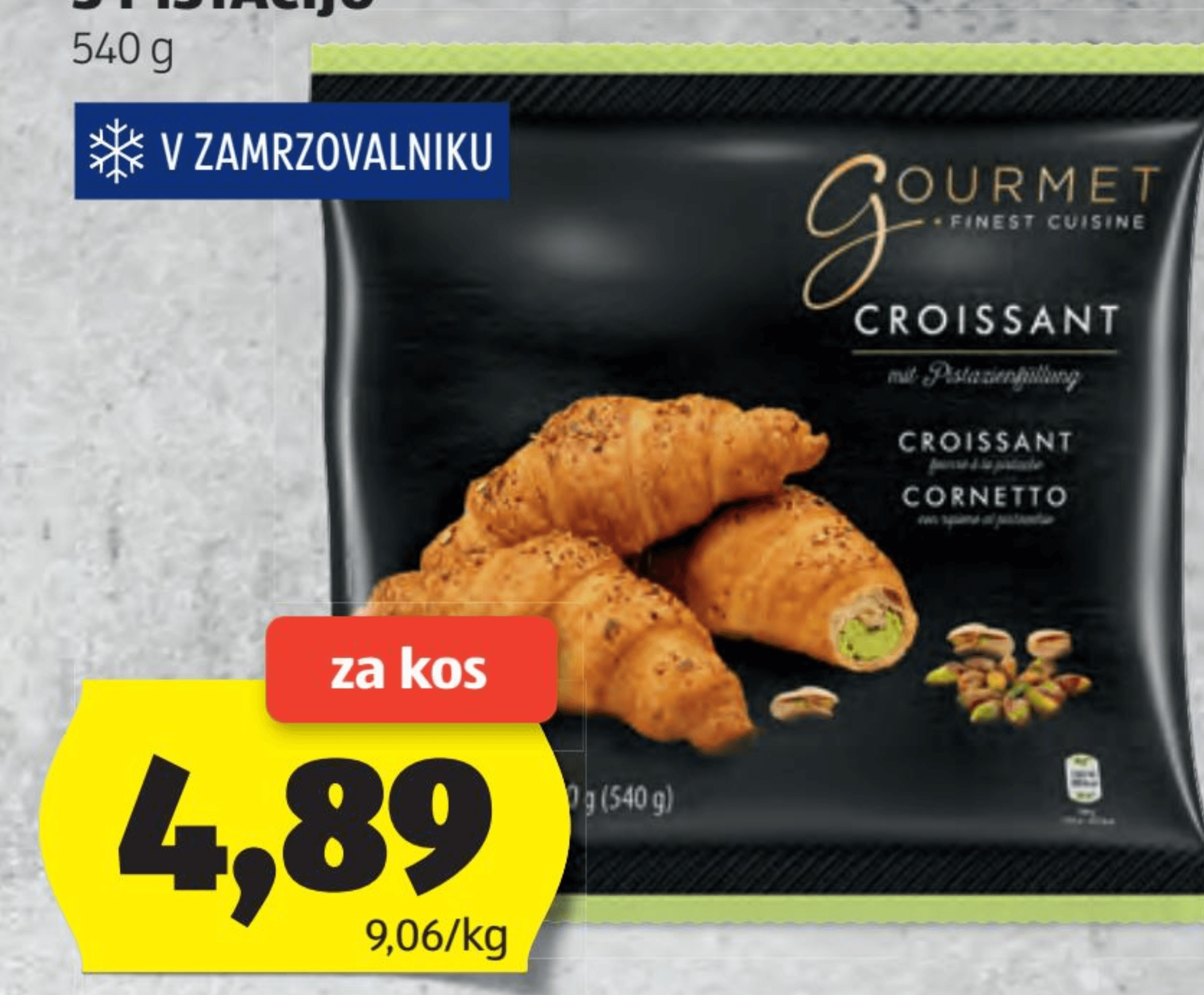 Gourmet Rogljički s pistacijo 540 g
