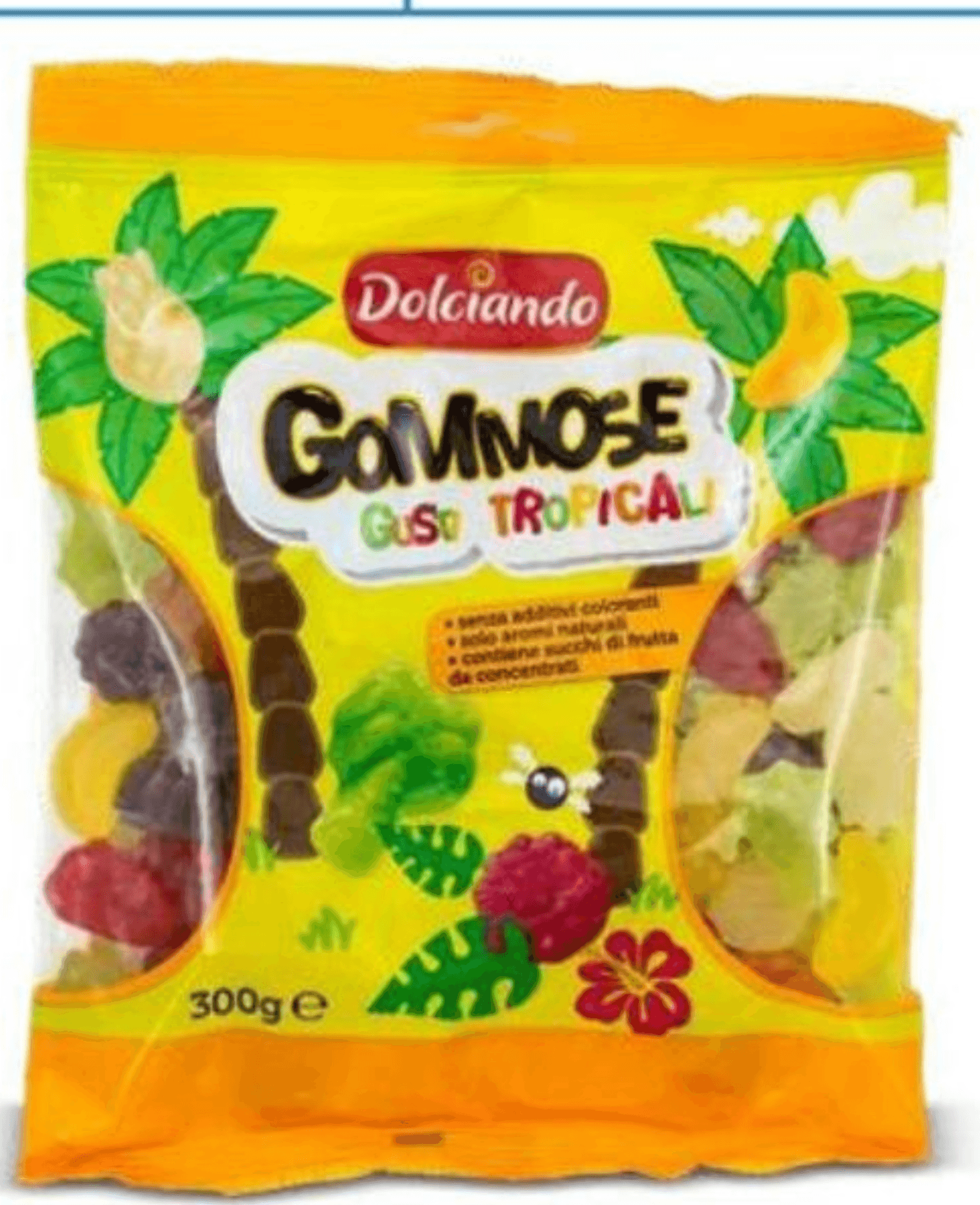 Gumijasti bonboni, krokodili 300 g - Akcija v trgovini Eurospin