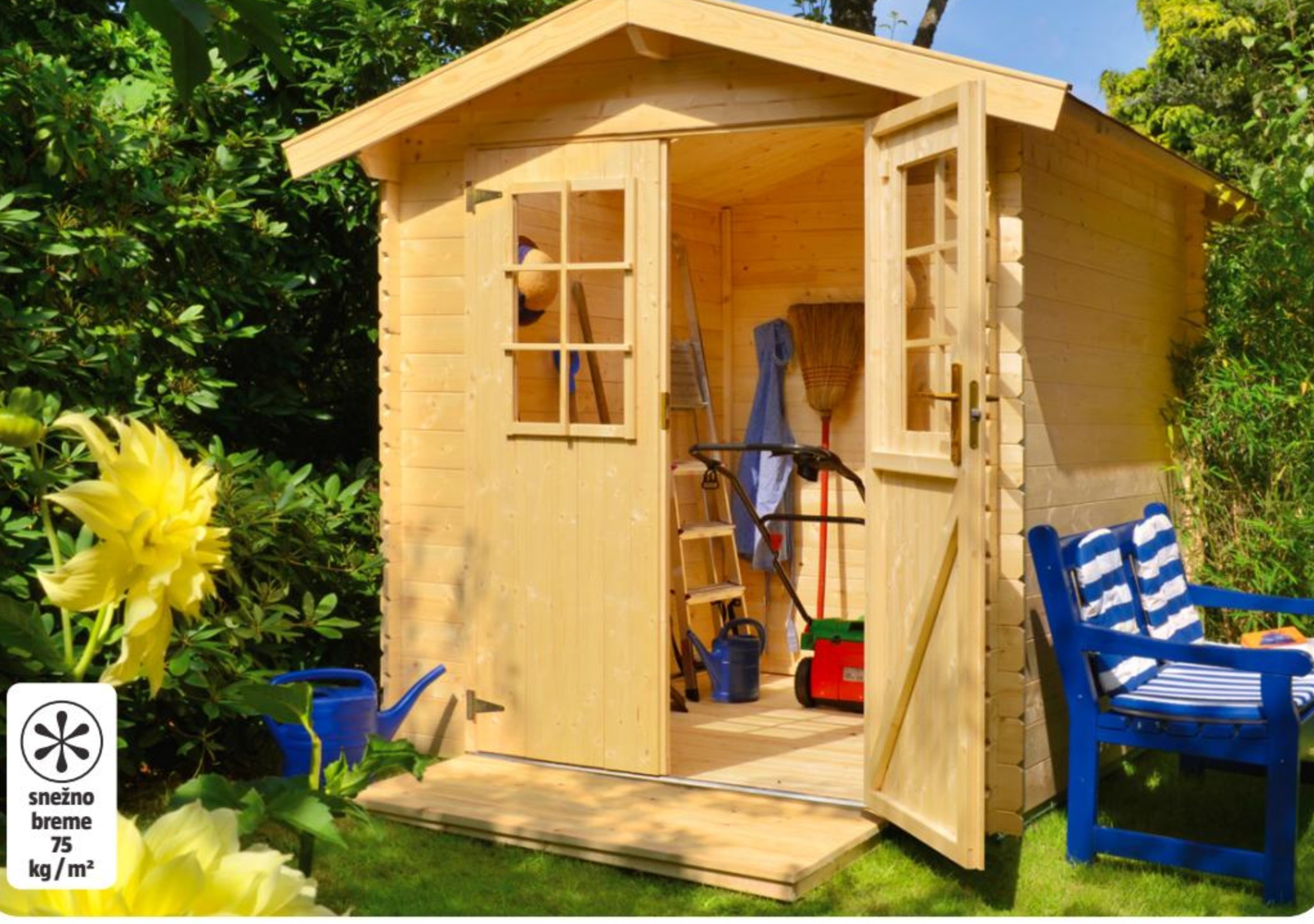 Vrtna hiška 'Mikka' - Akcija v trgovini Bauhaus