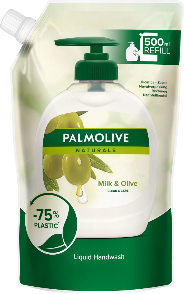 Palmolive Tekoče milo 300 ml ali 500 ml refil - Akcija v trgovini Spar