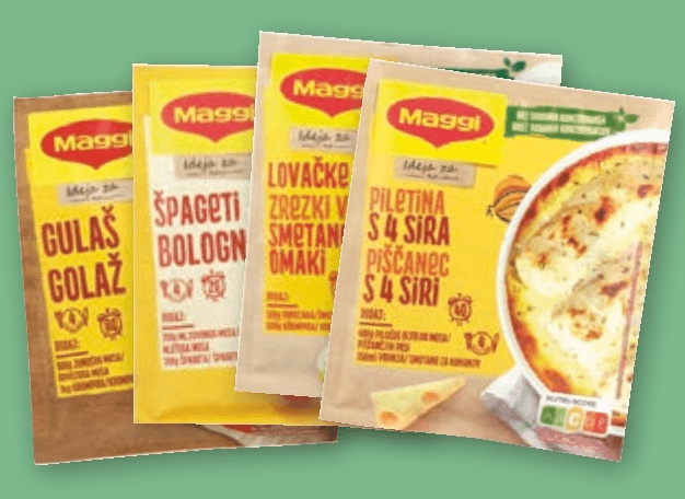 Mešanica začimb Maggi od 30 do 50 g