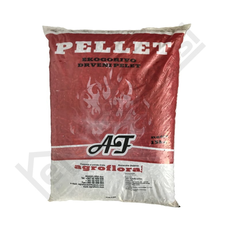 Peleti lesni AGROFLORA 15 kg