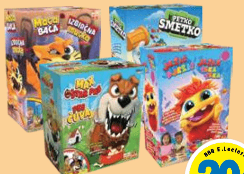 Smetko Petko, Izbirčna Muca, Ježek Teka Teka ali Pes Čuvaj