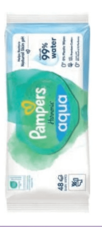 Pampers Harmonie Aqua vlažni robčki 48 kosov