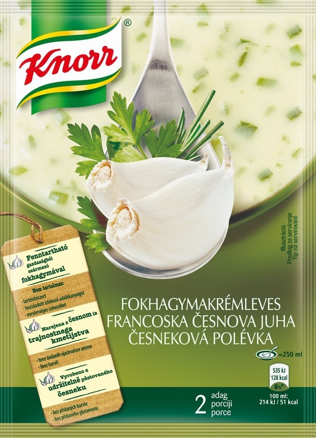 Kremne juhe Knorr 55 g, 61 g, 52 g, 80 g, 51 g