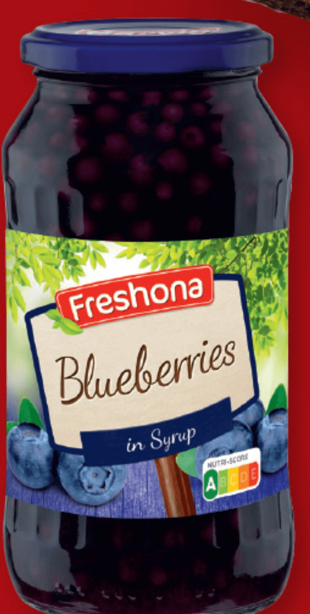 Freshona Borovnice v sirupu 580 ml