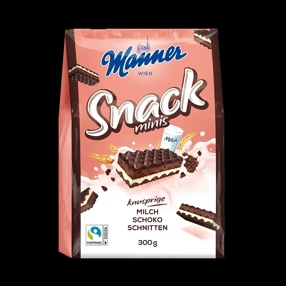 Napolitanke Snack Minis Manner