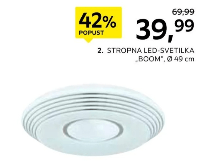 Stropna LED-svetilka