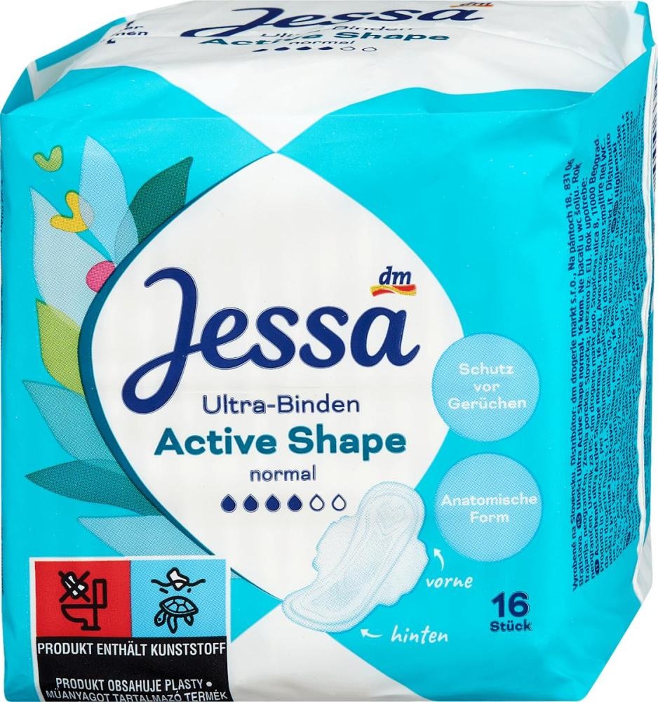 Jessa Active Shape higienski vložki 16 kosov