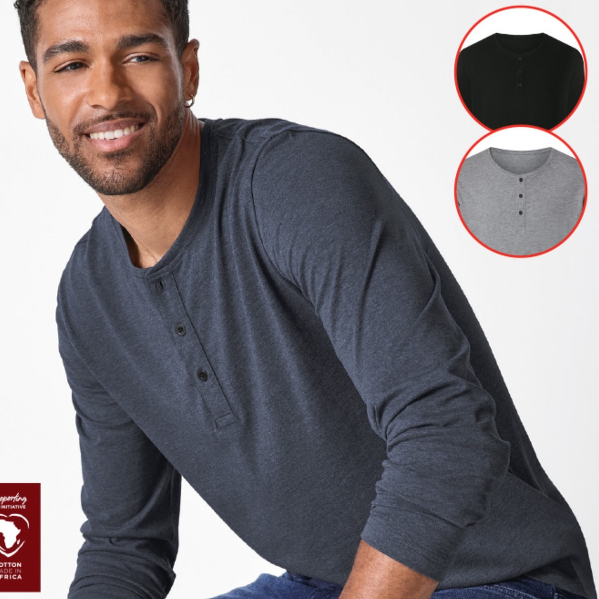 Esmara Men Moška majica z dolgimi rokavi - Akcija v trgovini Lidl