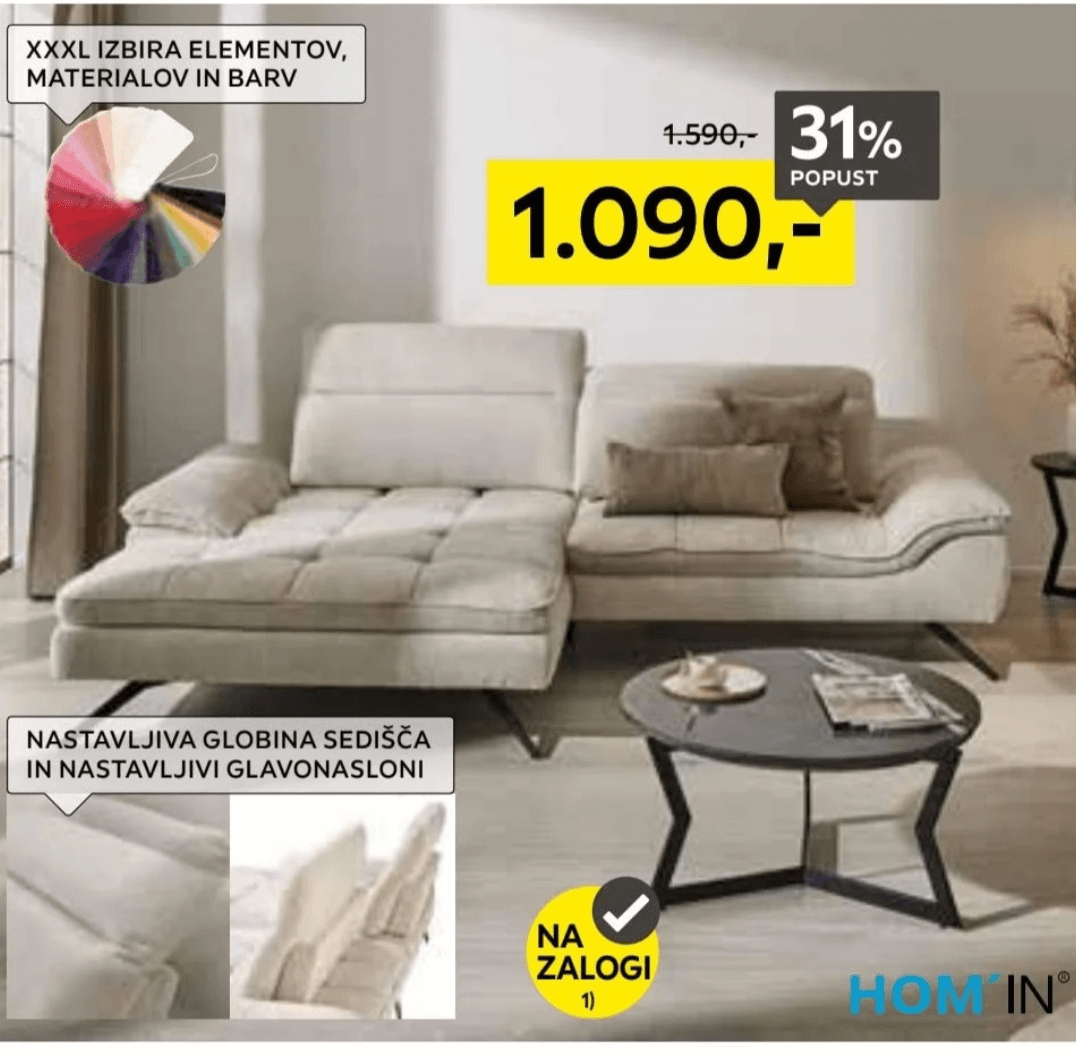 HOM IN Sedežna garnitura