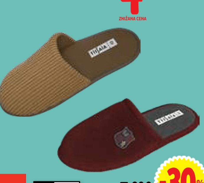 Tiisaia Moški copati 40-45