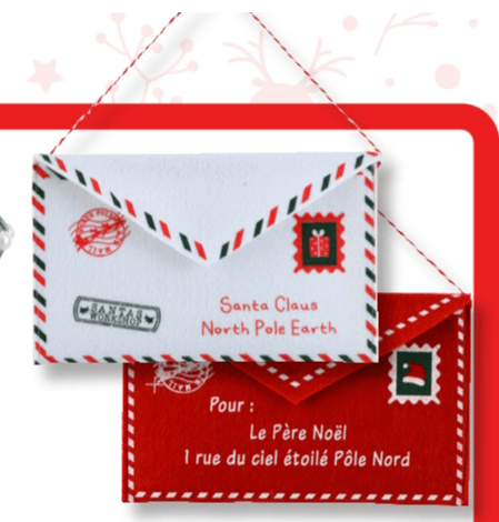 Viseči okrasek 'Pismo'