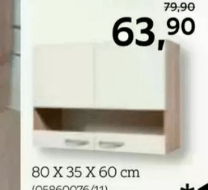 Kuhinjski spodnji element za korito